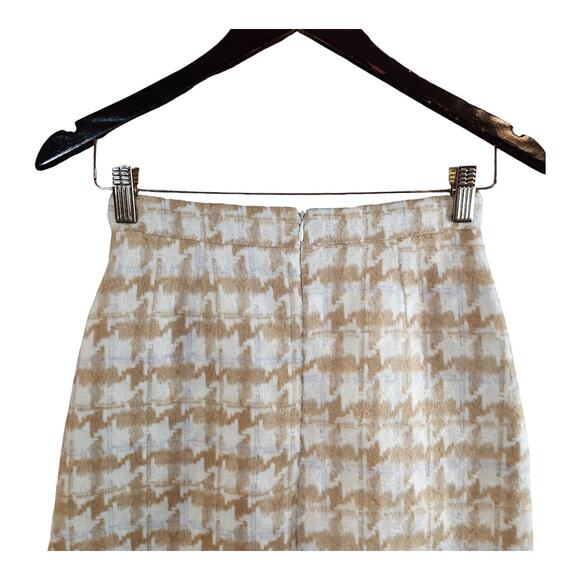 Goodnight Macaroon Houndstooth A-line Mini Skirt Academia Preppy Women's S - Picture 5 of 6